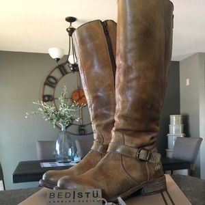 Bed Stu Gayle Tan Rustic Tall Boots-6